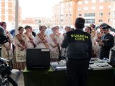 La Reina de la Huerta 2013 y sus damas de honor visitan las instalaciones de la Guardia Civil de Murcia