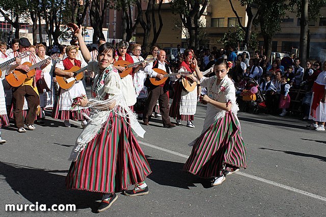 El grupo de coros y danzas Ciudad de Totana promocionó una vez más a Totana en el Bando de la Huerta - 3, Foto 3