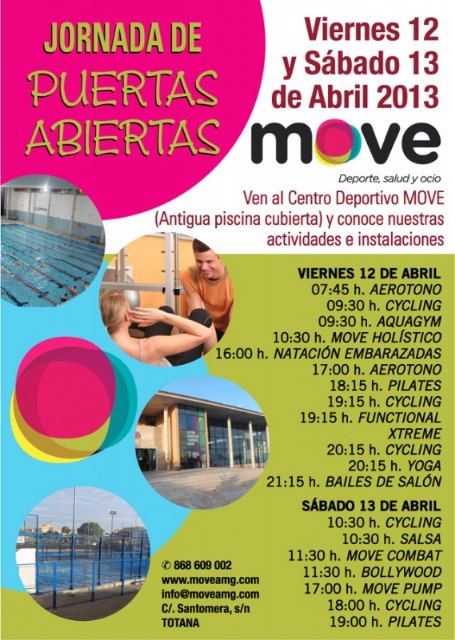 El Centro Municipal de Deporte, Salud y Ocio celebra los días 12 y 13 de abril unas jornadas de puertas abiertas, Foto 2