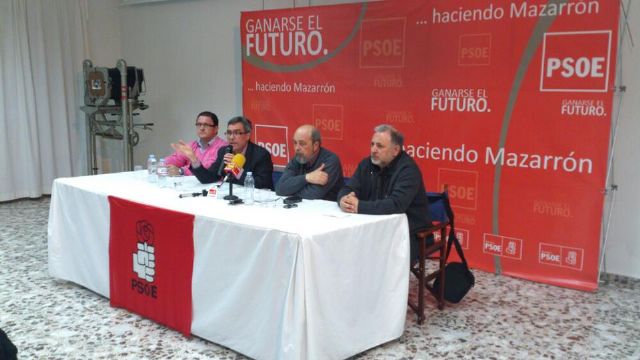 El pasado viernes visitó Mazarrón el Senador Socialista Ramón Ortiz Molina, invitado por la Agrupación local del PSRM-PSOE - 2, Foto 2
