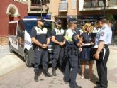 La Polica Local consigue detener al presunto autor de un robo con violencia en la calle Alporchones instantes despus de la comisin del delito
