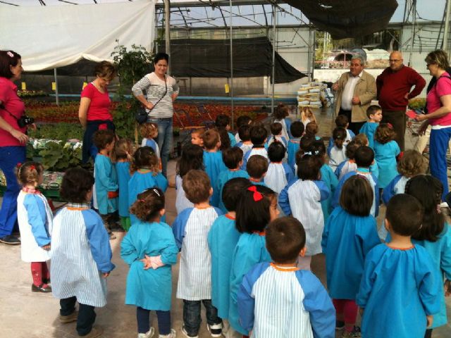 45 niños de la Escuela Infantil Anaís visitan el vivero municipal de La Torrecilla - 1, Foto 1