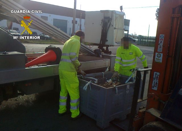 La Guardia Civil detiene a seis personas por sustracciones de cable de cobre - 4, Foto 4