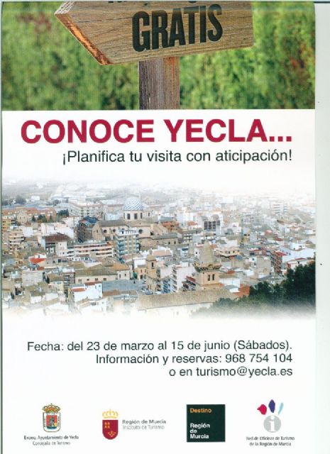 Denuncian faltas de ortografía en carteles para presentar un itinerario cultural en Yecla - 1, Foto 1