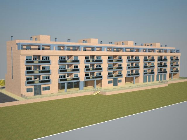 Las 34 familias del edificio ´Nuevo Ensanche´ ponen la primera piedra de su nuevo edificio, que sustituirá al demolido por los seísmos - 5, Foto 5