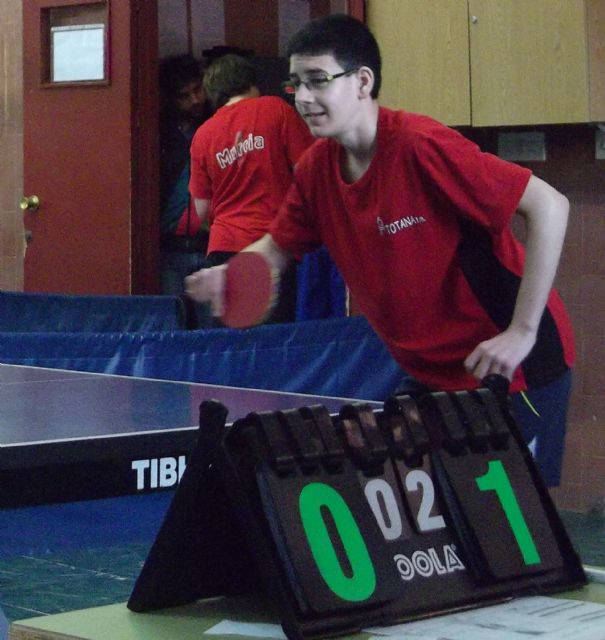 Club Totana tenis de mesa. Resultados fin de semana. Cuatro equipos en ligas - 4, Foto 4
