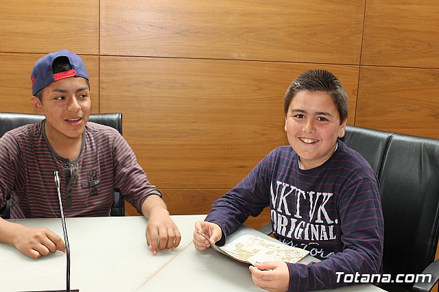 Recepcin institucional a los alumnos del IES 