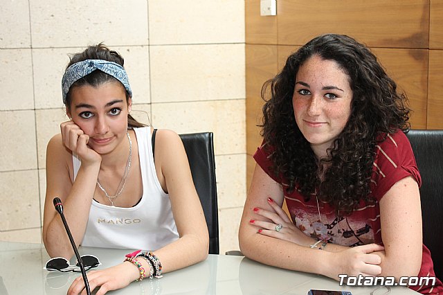 Recepcin institucional a los alumnos del IES 