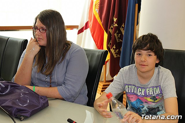 Recepcin institucional a los alumnos del IES 