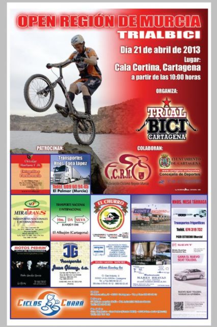 Cala Cortina se convertirá el domingo en un circuito de Trialbici - 2, Foto 2