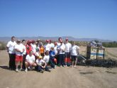 Cruz Roja de guilas organiza una Jornada de Limpieza Medioambiental
