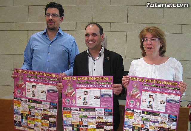 Las fiestas del barrio Tirol-Camilleri se celebrarán del 26 al 28 de abril en honor a San Marcos Evangelista - 1, Foto 1