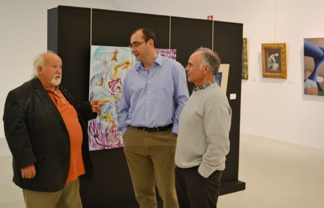 Las pinturas de Salvador D'urso se podrán contemplar hasta final de mes en el Auditorio - 1, Foto 1