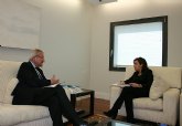 Valcrcel y Sez de Santamara coordinan las  inversiones previstas para la reconstruccin y reactivacin econmica de Lorca