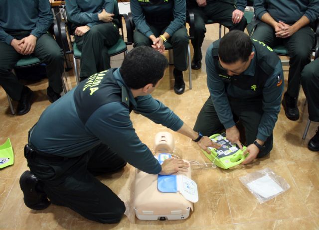 La Guardia Civil de Murcia instaurará el primer espacio cardioprotegido de las Fuerzas y Cuerpos de Seguridad de la Región - 4, Foto 4