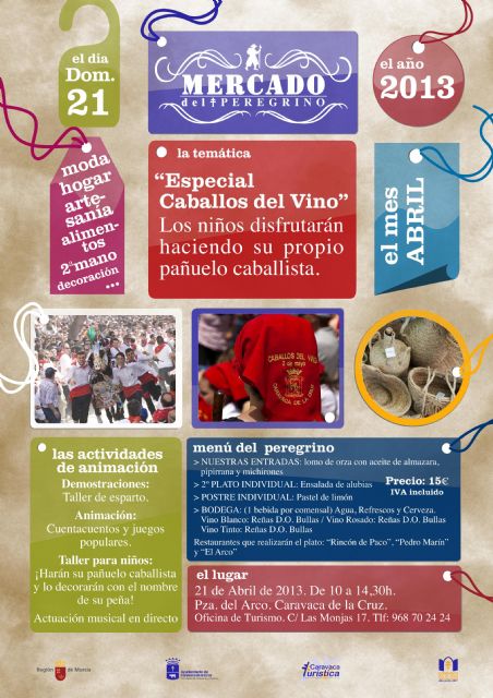 El Mercado del Peregrino dedica su edición del domingo a los Caballos del Vino - 1, Foto 1