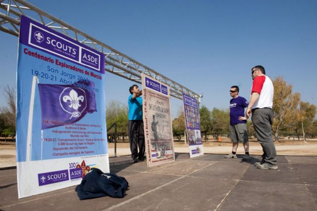 Todo a punto para la llegada de los grupos Scouts de la Región - 1, Foto 1