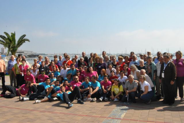Mayores de San Javier, Las Torres de Cotillas y Arganil, Portugal, disfrutaron de un día en San Javier dentro del programa europeo de intercambio en el que participan - 1, Foto 1