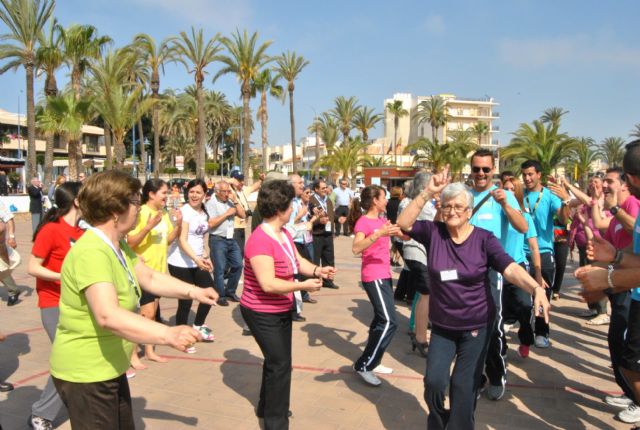 Mayores de San Javier, Las Torres de Cotillas y Arganil, Portugal, disfrutaron de un día en San Javier dentro del programa europeo de intercambio en el que participan - 2, Foto 2