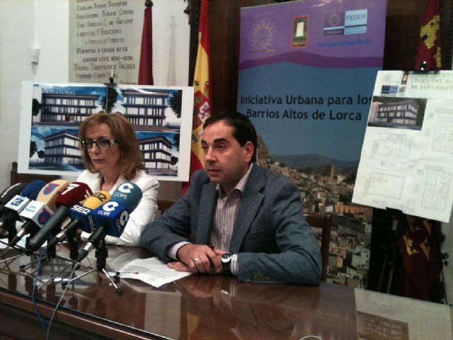 El Ayuntamiento de Lorca adjudica la construcción y equipamiento del nuevo Centro Cívico del Barrio de San Cristóbal de 1.563 m2 útiles por 953.947 € - 1, Foto 1