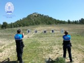 Agentes de la Policía Local realizan una jornada de prácticas de tiro