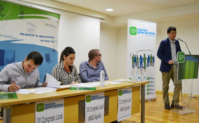 Juan Lajarín Moreno elegido nuevo presidente de Nuevas Generaciones del PP en Águilas - 2, Foto 2