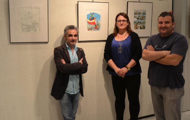 Juan Álvarez y Jorge G. exponen Los mendrugos y enseñan las claves del cómic en San Pedro - 1, Foto 1
