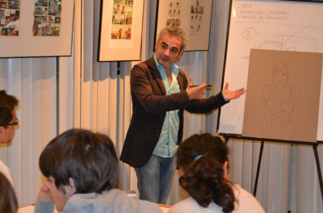 Juan Álvarez y Jorge G. exponen Los mendrugos y enseñan las claves del cómic en San Pedro - 3, Foto 3