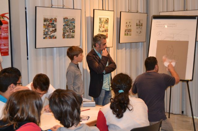 Juan Álvarez y Jorge G. exponen Los mendrugos y enseñan las claves del cómic en San Pedro - 4, Foto 4