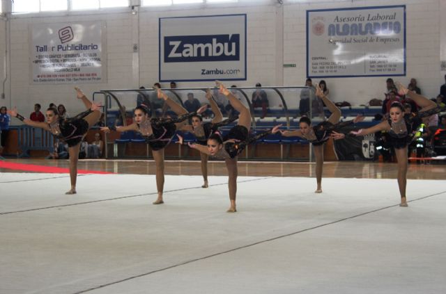 Más de 120 gimnastas en el III Campeonato Regional de Gimnasia Estética de Grupo - 1, Foto 1