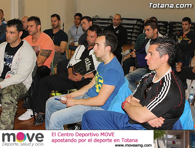 Ramn Gonzlez, campen Arnold Classic Master Absoluto, ofreci en Totana un Seminario de Nutricin - 11