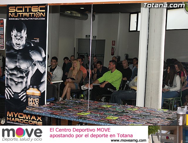Ramn Gonzlez, campen Arnold Classic Master Absoluto, ofreci en Totana un Seminario de Nutricin - 14