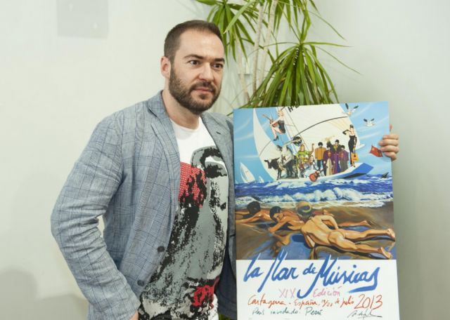 Sorolla y Audrey Hepburn se dan la mano en el cartel de La Mar de Músicas - 1, Foto 1