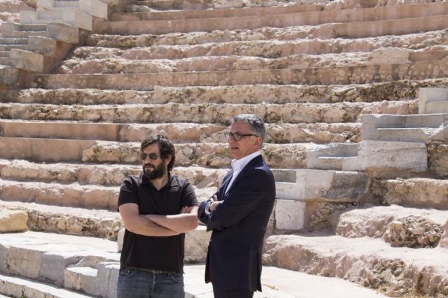 Juan Ramón Lucas graba en Cartagena secuencias de un programa sobre emprendedores - 3, Foto 3