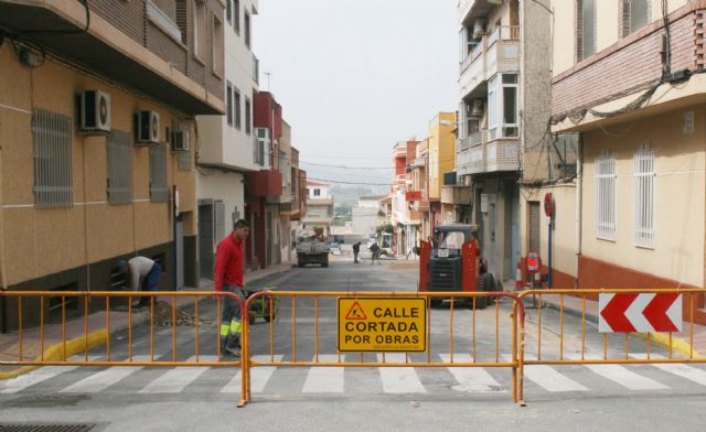 El Ayuntamiento de Lorquí invierte casi 18.000 euros en la renovación de la red de agua potable en las calles Pío Baroja y Antonio Machado - 3, Foto 3