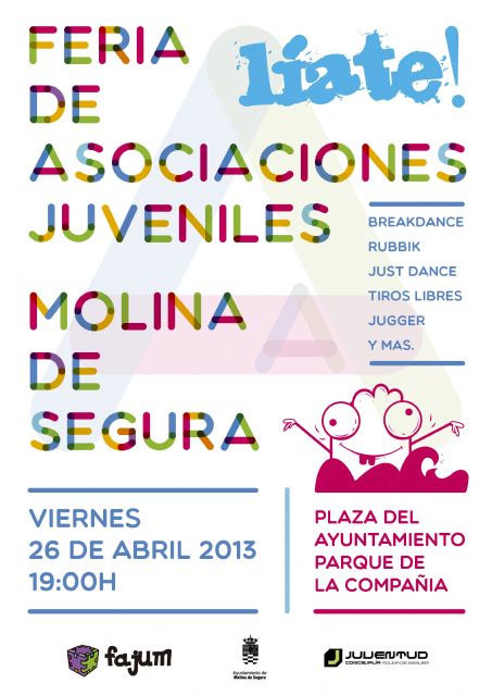 La Fiesta de Participación Juvenil LÍATE! de Molina de Segura se celebra el viernes 26 de abril en la Plaza del Ayuntamiento - 2, Foto 2