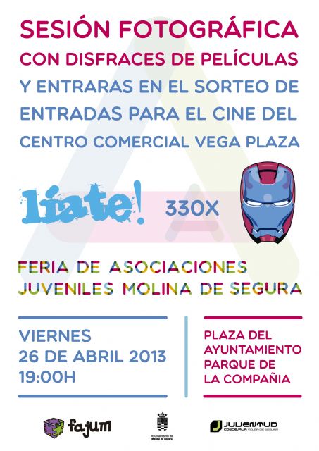 La Fiesta de Participación Juvenil LÍATE! de Molina de Segura se celebra el viernes 26 de abril en la Plaza del Ayuntamiento - 3, Foto 3