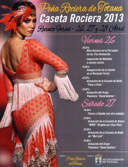 Los Romeros de Lébor y la Peña Rociera de Totana protagonizan este fin de semana un amplio programa de actividades de la Feria de Abril - 3, Foto 3