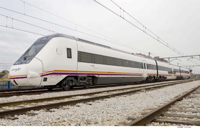 El alcalde muestra su satisfacción por el restablecimiento de la línea ferroviaria con Águilas - 1, Foto 1