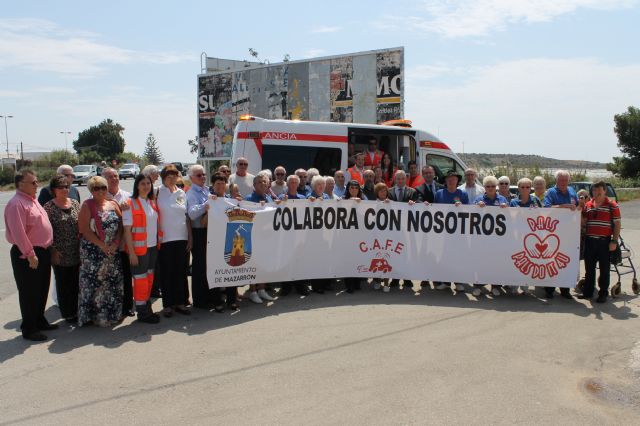 Mazarrn cuenta con una nueva ambulancia gracias a la labor de la comunidad de residentes extranjeros, Foto 1