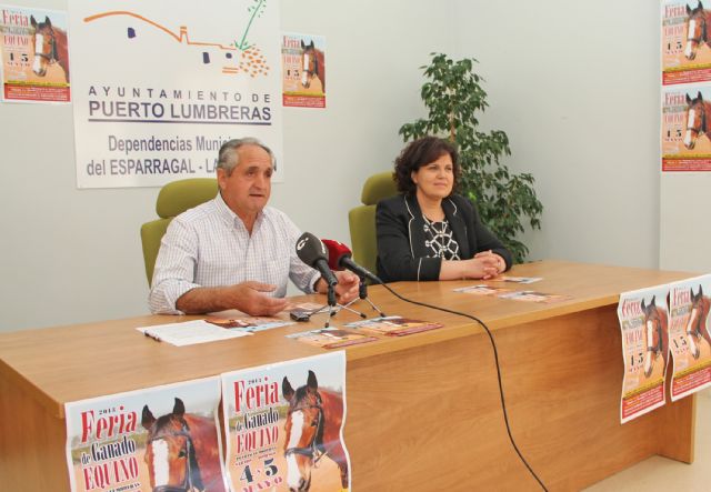 Puerto Lumbreras acogerá el próximo fin de semana la tradicional Feria de Ganado Equino - 1, Foto 1