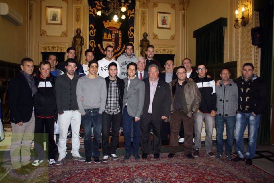 El Alcalde de Jumilla recibe al F.S. Montesinos tras el ascenso - 1, Foto 1