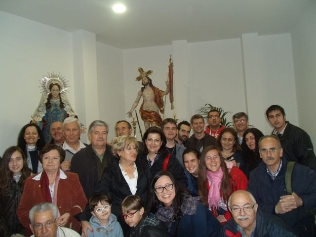 La Agrupación de NP Jesús Resucitado visita las cofradías y los museos de Semana Santa de Lorca junto al Ósculo - 1, Foto 1