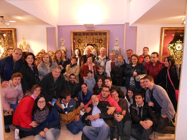 La Agrupación de NP Jesús Resucitado visita las cofradías y los museos de Semana Santa de Lorca junto al Ósculo - 2, Foto 2