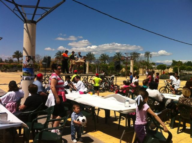 Un total de 170 personas participan en la I Ruta Cicloturística por el municipio de Lorquí - 1, Foto 1