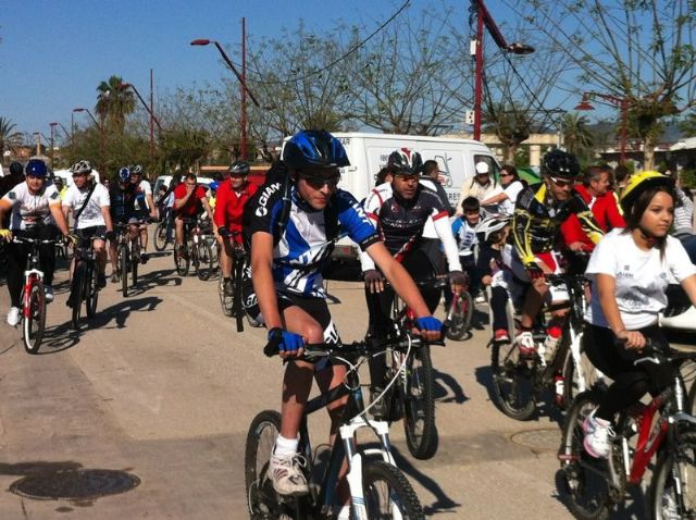 Un total de 170 personas participan en la I Ruta Cicloturística por el municipio de Lorquí - 2, Foto 2