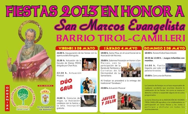 Las fiestas del barrio Tirol-Camilleri se celebran este fin de semana - 1, Foto 1