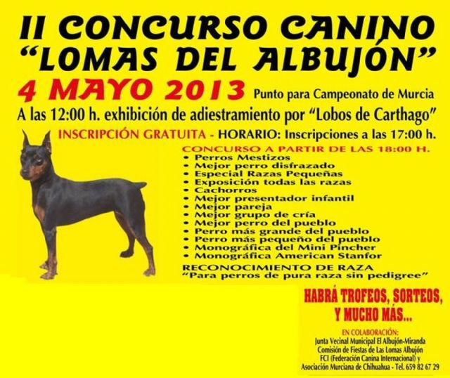 Las Lomas del Albujón celebra su II Concurso Canino - 2, Foto 2