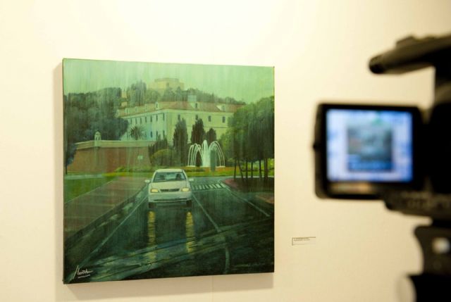 Prorrogada la exposición la Ciudad Deseada de Javier Lorente, en la sala Muralla Bizantina - 2, Foto 2