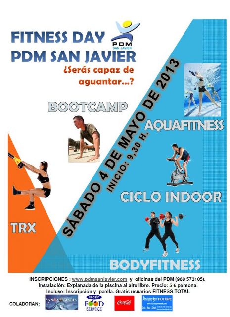 El Polideportivo celebra mañana el Fitness Day - 1, Foto 1